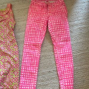 Lilly Pulitzer pants size 2 gingham